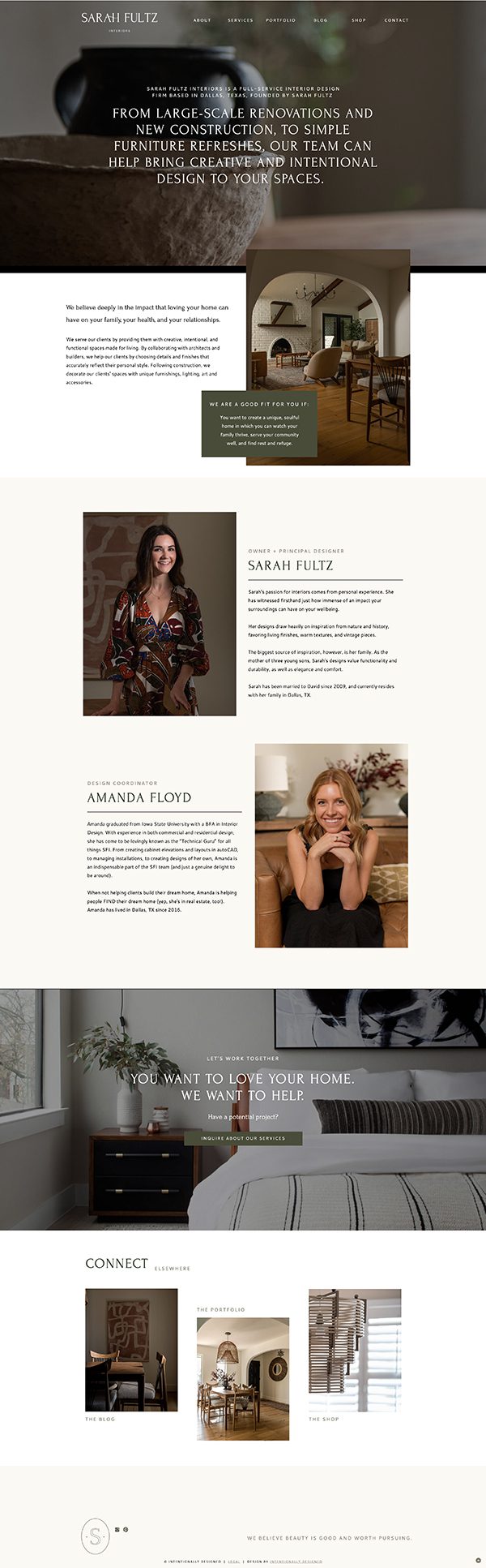 Intentionally Designed portfolio image