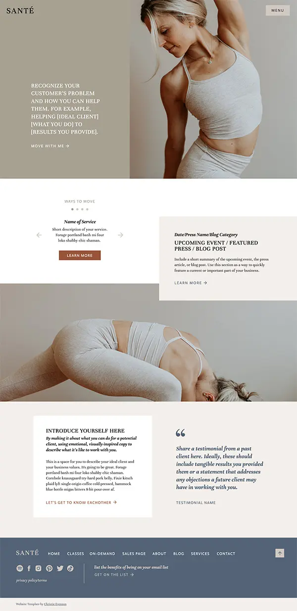 Christie Evenson Design Studio portfolio image