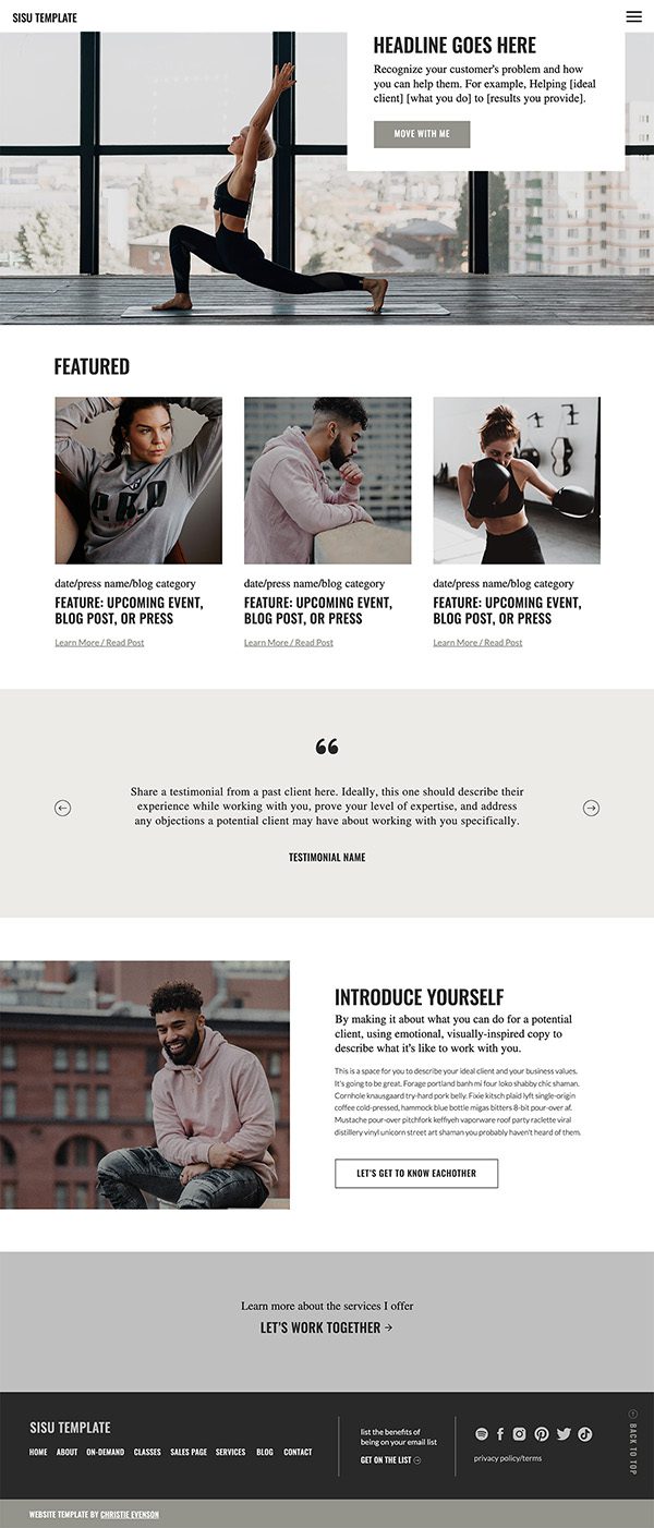 Christie Evenson Design Studio portfolio image