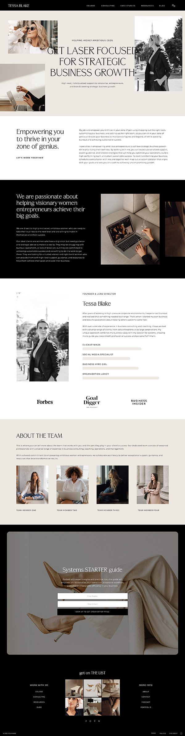 Intentionally Designed portfolio image