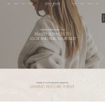 Soho House Showit Website Template for Wellness & Beauty, Salons & Spas