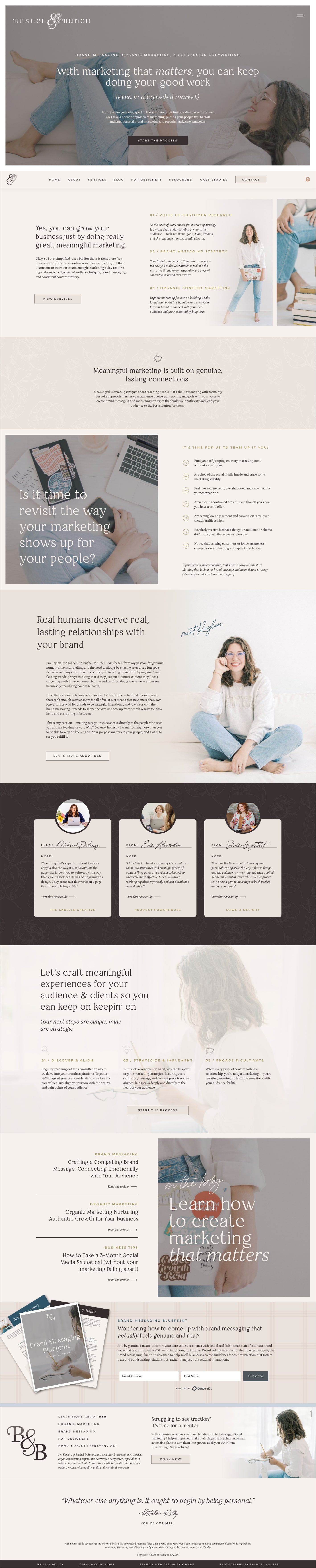 Karlie | K Made Design Co. portfolio image