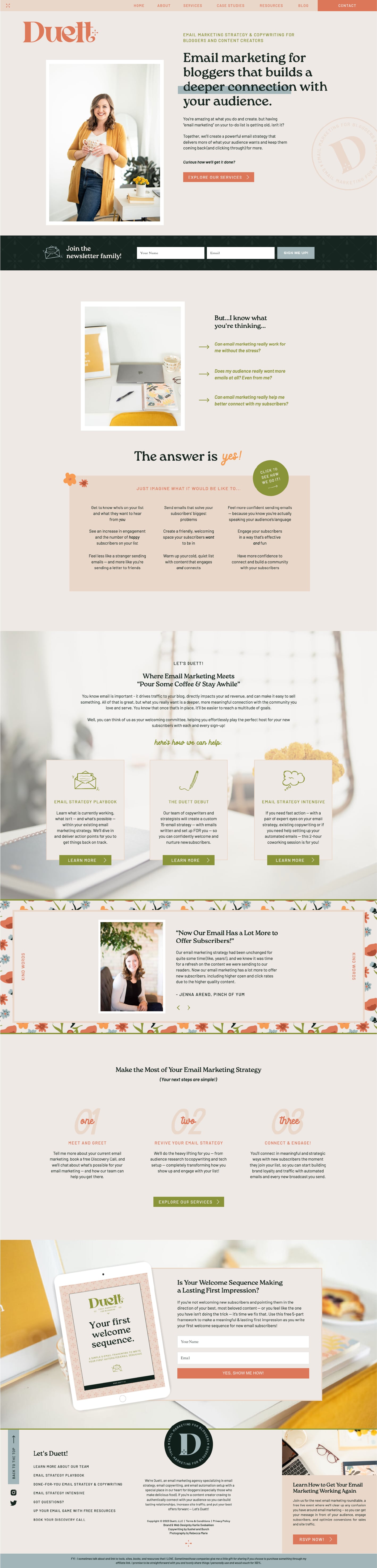 Karlie | K Made Design Co. portfolio image