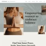 yoga studio website template