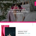 Flamingo Showit website