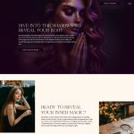 Hecate esoteric showit website template