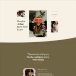 Soft holistic website deisng.