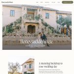 Honeysuckle House website template home page