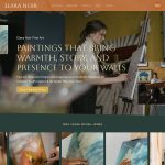 Fine Art Showit Website Template