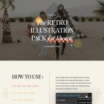 Retro Illustration Pack