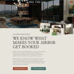 Template Feel The Om for interior designers, home stagers