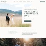 Stonega modern showit website template for photographers