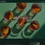 Brambles Website Template for Showit - Restaurants, wine bars and cafes.