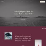Nova Showit Template