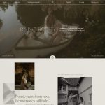 Moody Showit Template for Photographers