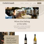 winery website template for Showit