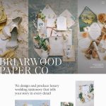 Briarwood Showit template home page