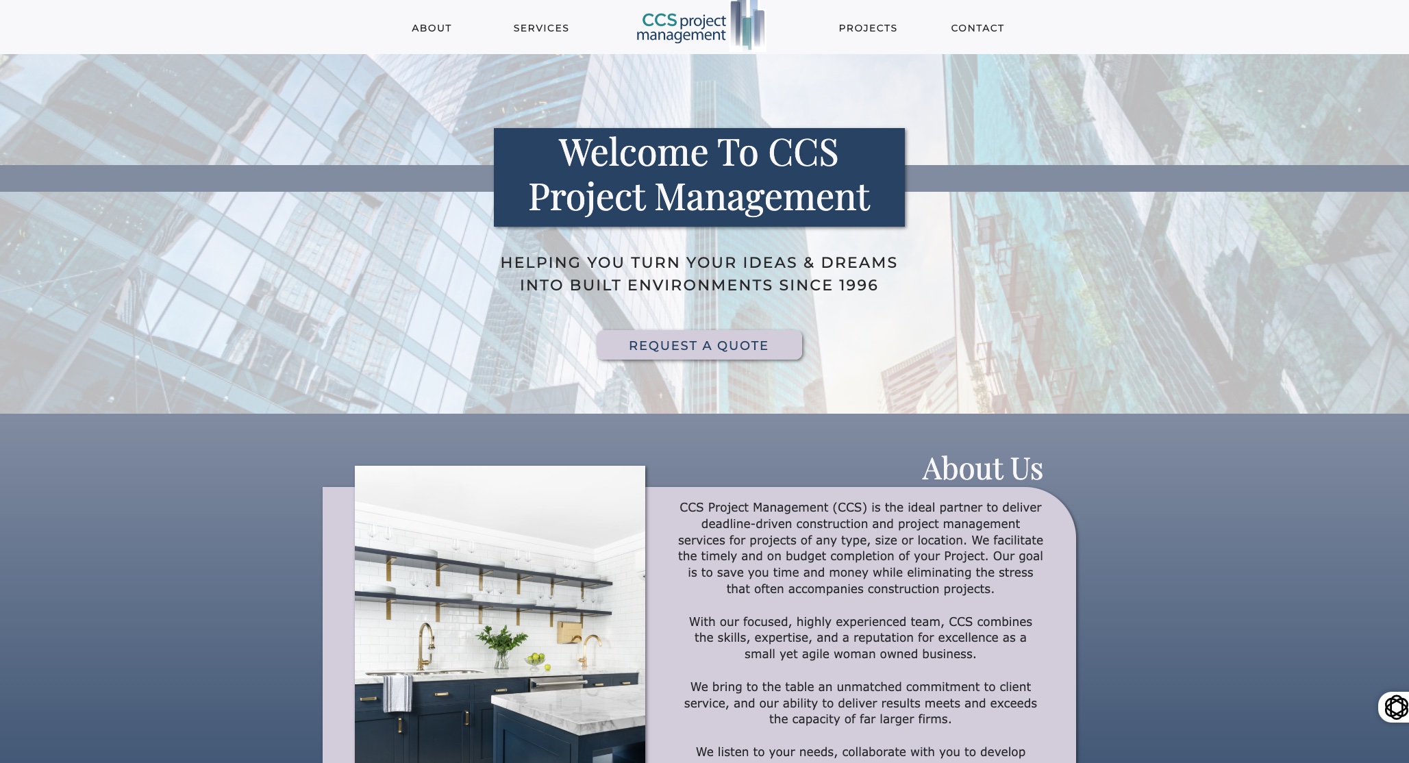 CCS Project Management Website by Amy Hates Carrots Amy Loves Websites