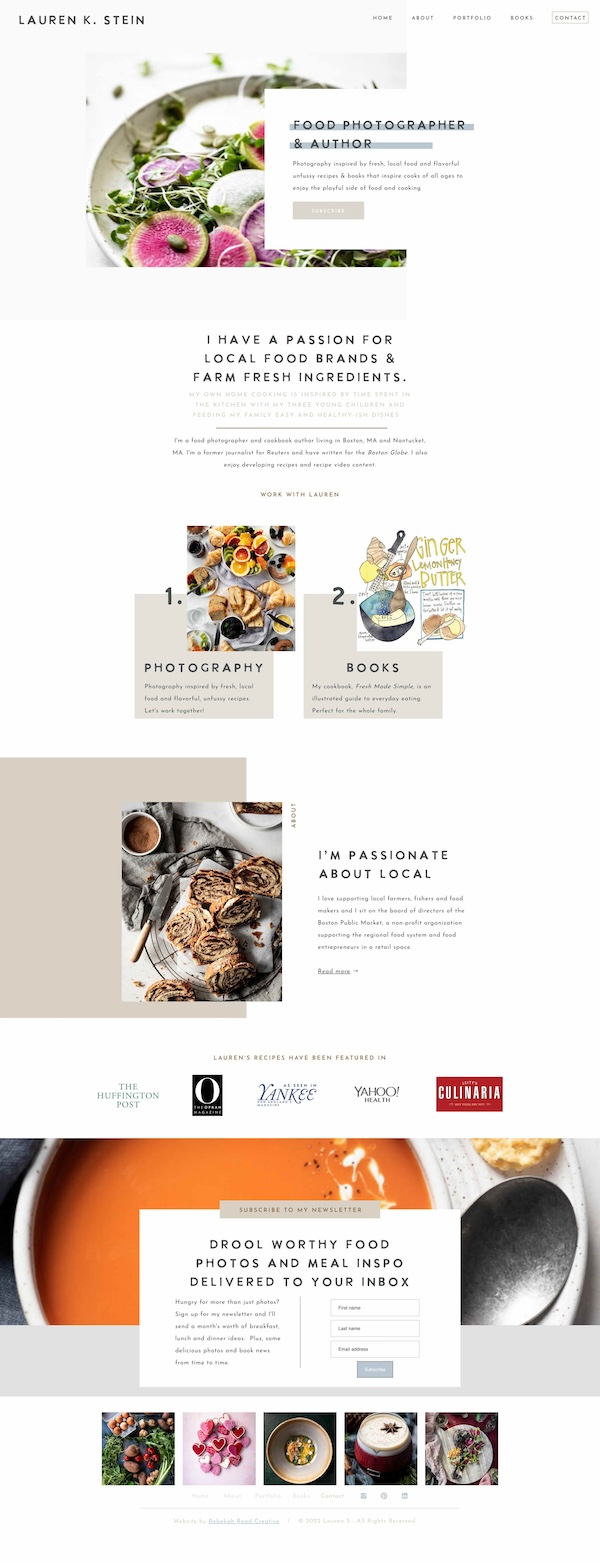 Rebekah Read Creative portfolio image