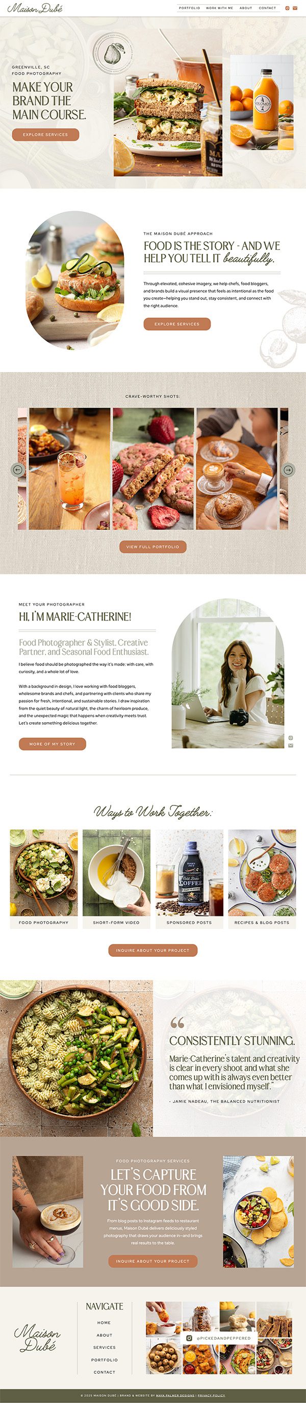 Maya Palmer Designs portfolio image